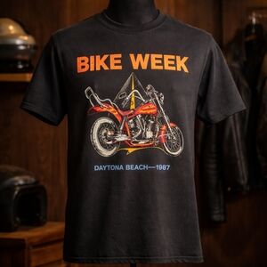 1987 Daytona Beach Bike Week T shirt